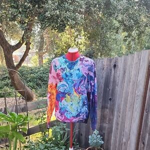 Colorful Abstract Women's Sweater